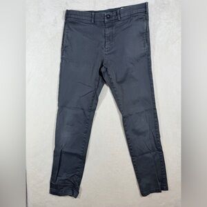 Men's Hill City 32W Huckberry Proof Slim Tactical Charcoal Gray Chinos